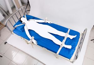 Sangle de contention médicale pour hôpital à verrouillage magnétique à 5 points, ceinture de contention psychiatrique, harnais, ceinture de bondage pour tout le corps, ensemble d'équipement - Product Image 3