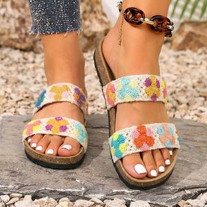 Sandalias Planas Ligeras y Cómodas para Mujer, Nueva Tendencia de Moda para Verano, Otoño e Invierno, para Playa y Exteriores - Product Image 3