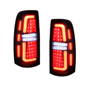 Feux arrière LED fumés en parfait état pour Silverado 1999-2002, Sierra 1500 2500 3500 1999-2003 WM-PK57, feux arrière LED neufs - Product Image 5