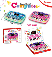Tablette éducative pour enfants EPT avec écran LED, alphabet, mots, orthographe, nombres, mathématiques, musique, piano et quiz interactif