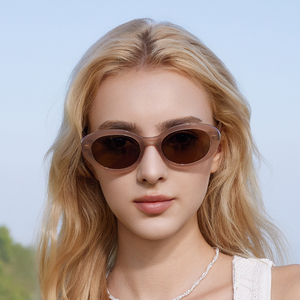 Personnaliser créer mon propre design marque de luxe votre propre mens tout noir tendance lunettes de soleil oeil de chat - Product Image 3