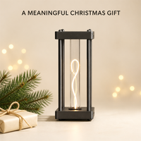 Lampe de bureau carrée à lumière tactile, intensité variable, veilleuse respirante, lampe d'ambiance en acrylique, décoration intérieure, cadeau de Noël, vente en gros, OEM