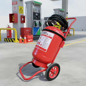 Estintore a Schiuma e Polvere a Base d'Acqua 2026 Nuovo Standard Nazionale, Certificato CE, Mobile per Stazioni di Servizio - Product Image 5