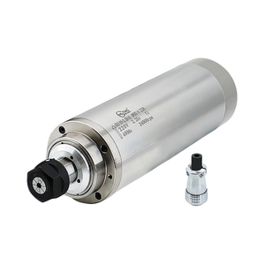 80mm 2.2kw ER20 <b>Router</b> Spindle Motor 24000RPM 2.2kw Water Cooling Spindle for <b>Wood</b> Working - Product Image 1