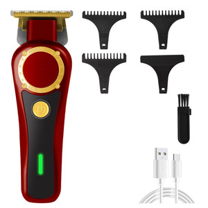Máquina de Corte Profesional Inalámbrica para Barbero, Recortadora de Pelo de 0mm con Cuchilla de Precisión, Rasuradora Eléctrica para Acabados - Product Image 2