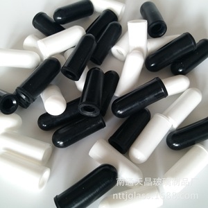 Tapones cuentagotas de silicona Tianjing de 11x30 mm para botellas de vidrio cosméticas con cierre cuentagotas - Product Image 1