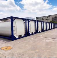 Conteneur à ciment standard TC, citerne ISO 20 pieds T14, citerne ISO 40 pieds pour le diesel