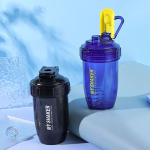 Custom Logo Gym Protein Bpa Free Plastic Shaker <b>Cup</b> Portable Fitness Sports Shaker Water Bottle - Product Image 3