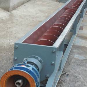 कोयला राख कीचड़ अनाज निर्माण संयंत्र के लिए कार्बन स्टील शटलेस स्क्रू कन्वेयर सिस्टम समायोज्य गति टिकाऊ सर्पिल का उपयोग करता है - Product Image 5
