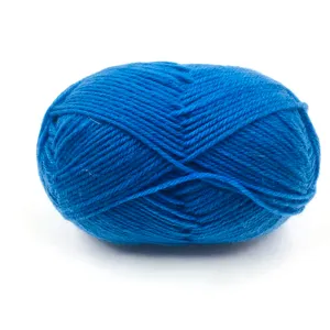 Mais vendido feito à mão DIY 100% lã fio de crochê para tricô manual