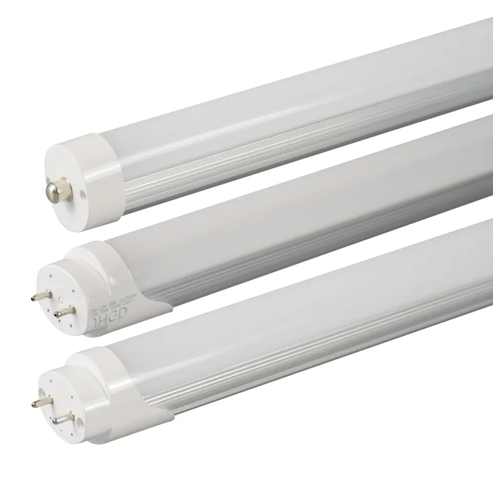 Aluminum-plastic LED fluorescent lamp 9W 18W 36W 2FT 4FT 8FT 0.9m 0.6m 1.2m 2.4m G13 Daylight Lighting Lamp T5 T8 LED Tube