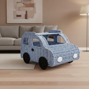 Panier <span class=keywords><strong>de</strong></span> rangement en corde <span class=keywords><strong>de</strong></span> papier naturelle tressé à la main, écologique, en forme <span class=keywords><strong>de</strong></span> voiture, pour le rangement des jouets et des aliments des enfants - Product Image 4