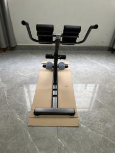 <span class=keywords><strong>Chaise</strong></span> romaine réglable pour exercices abdominaux Banc pliable en métal et fer Formation à la sécurité avec logo personnalisé pour usage domestique - Product Image 4