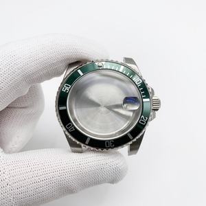 Boîtier de montre mécanique personnalisé, boîtier en acier inoxydable, accessoires d'assemblage de montre de marque, boîtier de montre en saphir, mouvement 2813/8215 - Product Image 5