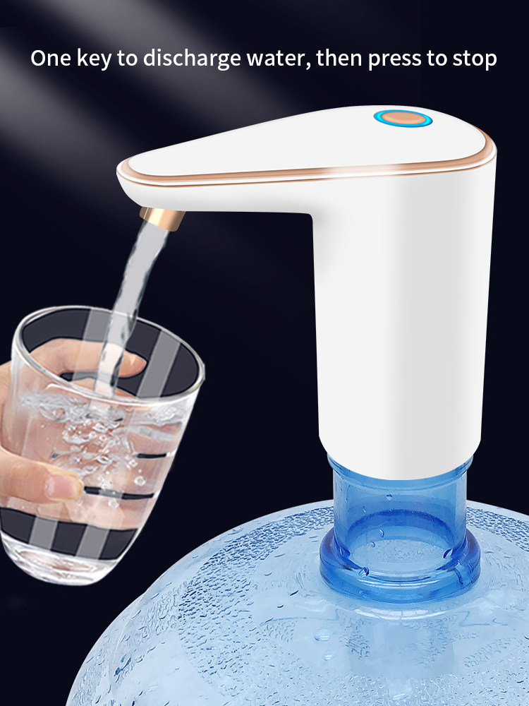 Convenient One-Button Operation Water Bottle Pump Dispenser for 2-5 Gallon Bottles