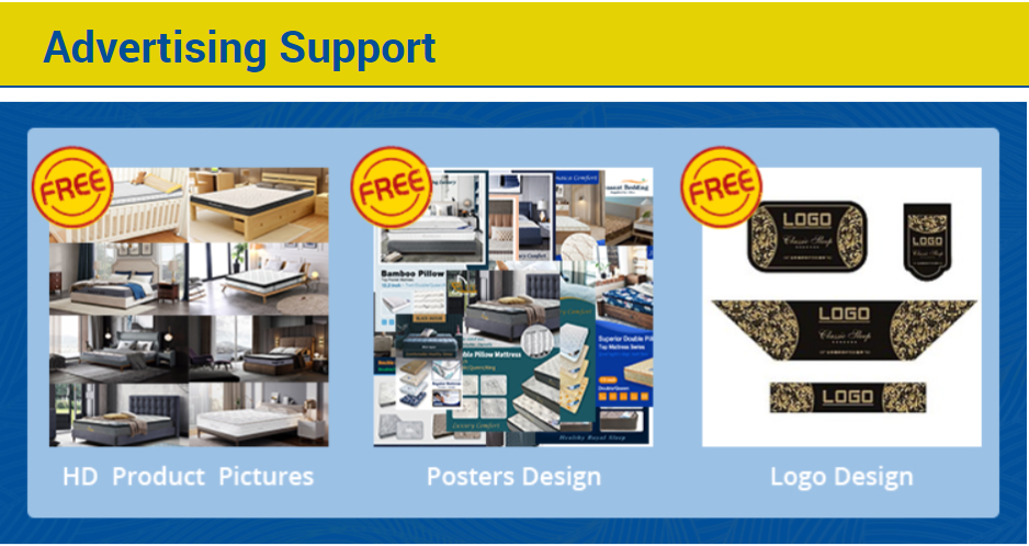 หมอนที่นอนกระดูกและข้อพับที่นอนพ็อกเก็ตสปริงคอยล์สำหรับพยุงหลัง 4