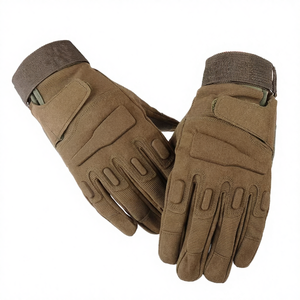 Gants tactiques de sécurité unisexes de haute qualité en polyester coupe-vent, isolés thermiquement, demi-doigts, antidérapants, pour le ski, la chasse en plein air - Product Image 4