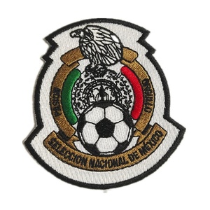 Chất lượng tuyệt vời <span class=keywords><strong>Irish</strong></span> Clover màu xanh đậm thêu lá vá may mắn shamrock sắt-on Ireland biểu tượng - Product Image 4