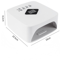 Lampe à ongles UV LED professionnelle 120W, 30 LED, écran numérique, capteur infrarouge intelligent, équipement de manucure pour salon de beauté