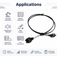 TOCP200 Optical Fiber Head 2.2*4.4mm 1M 2M 5M 10M TOCP 200 Elevator Parallel Optical Fiber