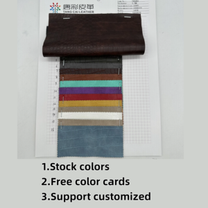 Cổ Điển Cá Sấu Thiết Kế PU Giả Da Đa-Màu Sắc Nhân Tạo Dập Nổi Hàng Hóa Sẵn Sàng Hoàn Thành Mô Hình - Product Image 4