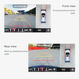 AHD Car 360 Degree Camera Dashboard Camera Bird View System Sinjet Carplay Hd 3D For Honda 2017-2021 CRV IP67 Honda Cr-v