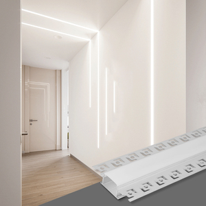 Profilés d'extrusion pour centres commerciaux, profil LED de haute qualité en aluminium pour bande lumineuse LED, carré blanc 75 en alliage d'aluminium - Product Image 1