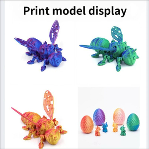 3D 250g <b>PLA</b> Silk Dual Tri Color Filament 1.75mm High Speed Bi Color Material 200C for 3D Printer - Product Image 6