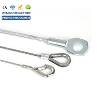 Kit de suspension robuste et antirouille pour câble métallique avec œillet, OEM