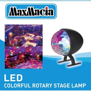 ไฟเวทีแบบหมุนหลากสี LED สำหรับงานเลี้ยงและงานปาร์ตี้ - Product Image 1