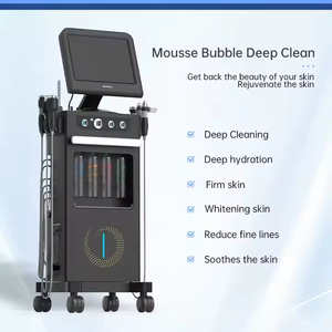 Máquina Facial de oxígeno de hidrógeno de alta frecuencia 2025, chorro de para la piel, Burbuja de hidra, blanqueamiento de poros, agua limpia Derm - Product Image 4