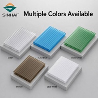 Panneau de toiture en polycarbonate, protection UV, garantie 10 ans, échantillon gratuit