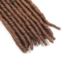 Cheveux tressés synthétiques Dread Lock doux bon marché Faux Locs Tresses au crochet Tresses au crochet Extensions de cheveux