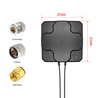 Antenne extérieure 12dBi verticale directionnelle MIMO, étanche IP67, 50 ohms, pour amplificateur de signal cellulaire mobile 4G LTE