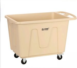 รถเข็นบริการห้องแขกรถเข็นเก็บผ้าลินินของโรงแรมรถเข็นบริการซักรีด - Product Image 1