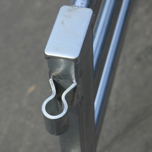 เครื่องให้อาหารหญ้าแห้งแบบกลมทำจากสังกะสีอุปกรณ์เลี้ยงแกะและแพะ - Product Image 1