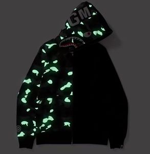 Felpe con Zip Integrale Bapaes 1.1 di Alta Qualità, Felpe con Zip Shark Y2k Bath <span class=keywords><strong>Ape</strong></span>, 100% Cotone, Unisex, Streetwear - Product Image 1