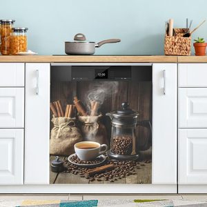 Housse magnétique réutilisable pour réfrigérateur en nacre motif Arbre de Vie, décor de cuisine et maison, personnalisable - Product Image 3