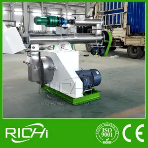 Richi Fabriek Kip/Dier/Koe Feed Pellet Machine Productielijn 1ton