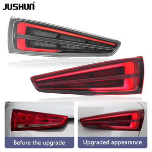 Feu arrière JUSHUN pour <span class=keywords><strong>Audi</strong></span> <span class=keywords><strong>Q3</strong></span> 2013-2018 modifié LED feu arrière Streamer clignotants système de feux de freinage - Product Image 2