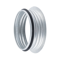 Vanne d'air d'alimentation en métal de climatisation de type rond blanc de haute qualité en gros pour système de ventilation