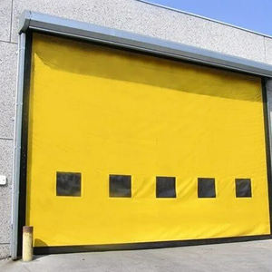 <span class=keywords><strong>Porte</strong></span> rapide industrielle automatique à fermeture éclair, type volet rapide, en PVC, pour usine, vente en gros - Product Image 6