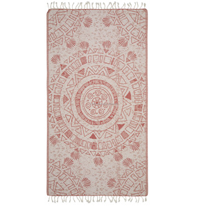 Wholesale Turkish Hammam Beach <b>Towel</b> Mandala 100% Cotton Peshtamal Pestamal Pestemal <b>Hamam</b> Pestemal <b>Towels</b> Fouta Jacquard - Product Image 1