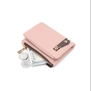 Mini Cartera de Cuero PU Kawaii para Mujer, Cartera Funcional de Cuero con Cremallera para Tarjetas de Crédito y Monedas - Product Image 2