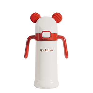 <span class=keywords><strong>Thermos</strong></span> à vide en acier inoxydable 316 biologique OEM ODM à prix réduit, gobelet à paille pour apprendre à boire, bouteille d'eau, biberon - Product Image 5