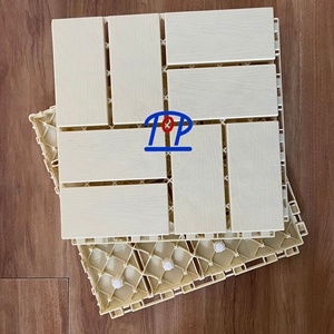กระเบื้องปูพื้นกลางแจ้งแบบประกบติดกัน วัสดุคอมโพสิต DIY ปรับแต่งได้ สำหรับสวนหลังบ้าน ระเบียง และพื้นระเบียง - Product Image 2