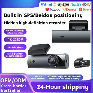 Nouvelle Enregistreuse de Conduite Sans Fil WiFi 4K 18MP 170° à Double Objectif avec Carte TF et GPS, Stockage 24 Heures, Modèle <span class=keywords><strong>2026</strong></span> - Product Image 3