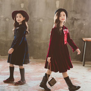 Robes de soirée pour enfants, style princesse, à manches papillon, pour filles, modèles de mannequins, provenant du marché chinois - Product Image 5