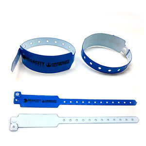 Pulsera de Vinilo Impermeable de PVC Suave y Cómoda, Pulsera de Identificación, Pulseras de Vinilo Personalizadas Baratas - Product Image 3