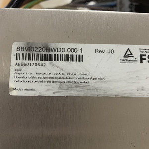 มอเตอร์ไดรฟ์ B&R รุ่น 8BVI0220HWD0.000-1 - Product Image 5